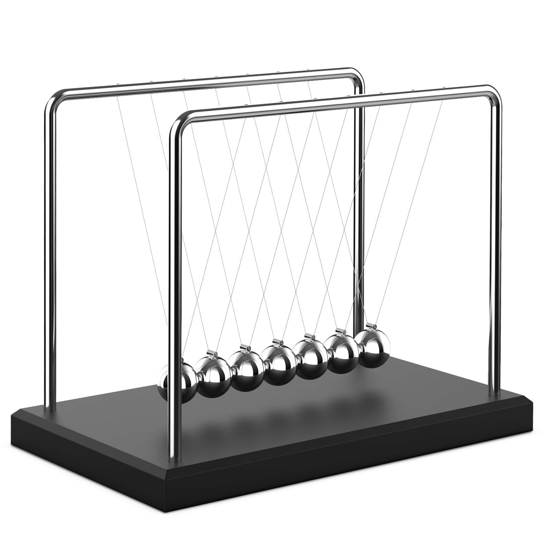 Theefun Newtons Wiege Balance Bälle Wissenschaft Physik Gadget Desktop Dekoration kinetische Bewegun