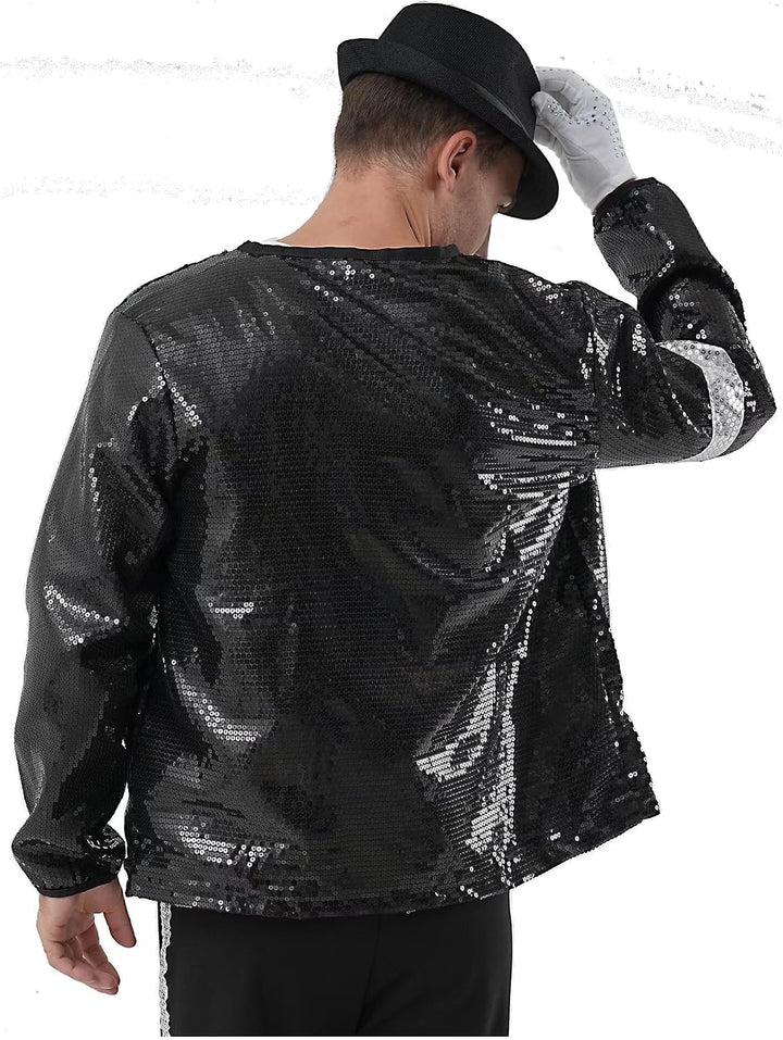 Kostuime Pailetten Lose Anzugjacken fur Erwachsene Kinder WeihnachtenHalloween Cosplay Rollenspiel P
