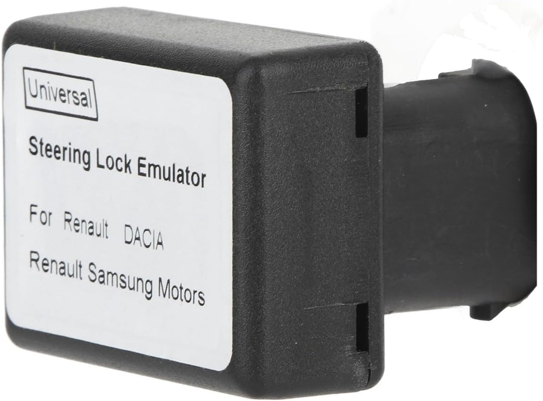 CHICIRIS 1Pc Durable ABS Steering Lock Emulator Black ESL Zubehör Ersatz für Samsung Ersatz für Mega