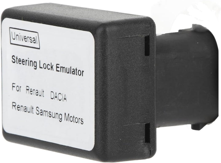 CHICIRIS 1Pc Durable ABS Steering Lock Emulator Black ESL Zubehör Ersatz für Samsung Ersatz für Mega