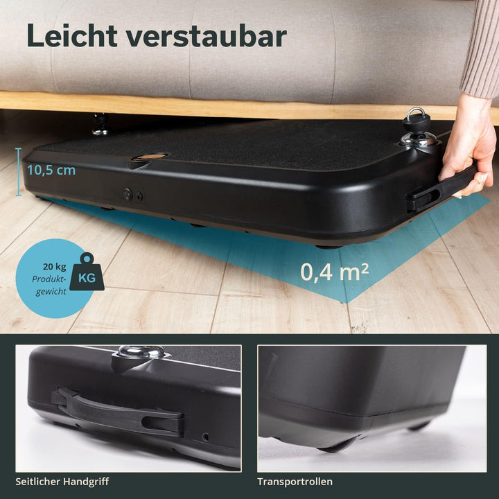Skandika Kraftstation Smart Training Station | Fitnessgerät für zuhause, 50 kg Seilzug, Multifunktio