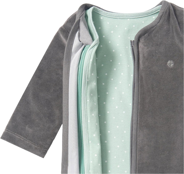 Noppies Baby-Unisex U Sleepingbag Set Nanno Schlafsack, Grau (Dark Grey C244), 80