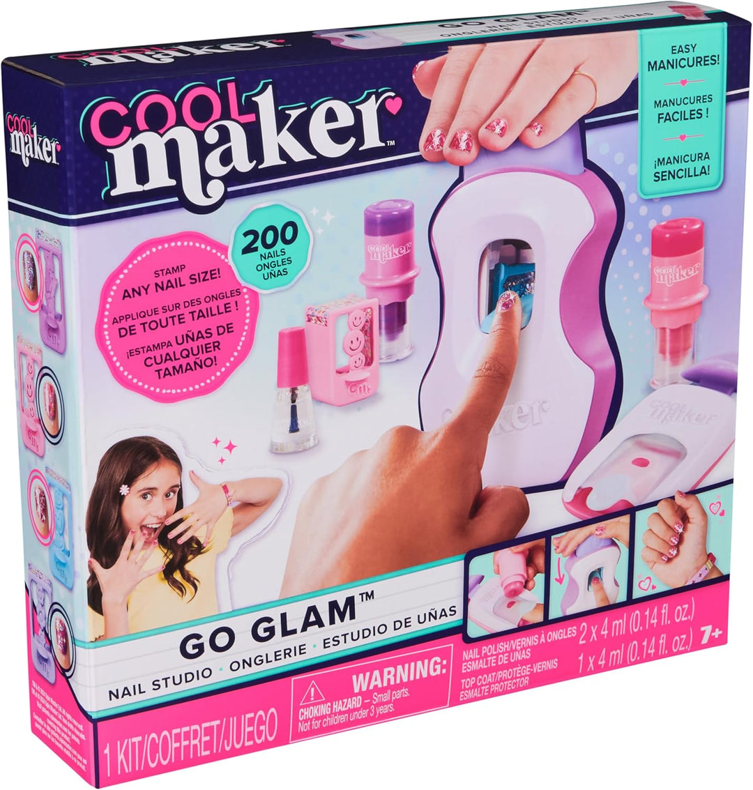 Cool Maker Go Glam Nagelstudio - für stylische Nägel mit Motiven, ganz einfach lackieren und bedruck