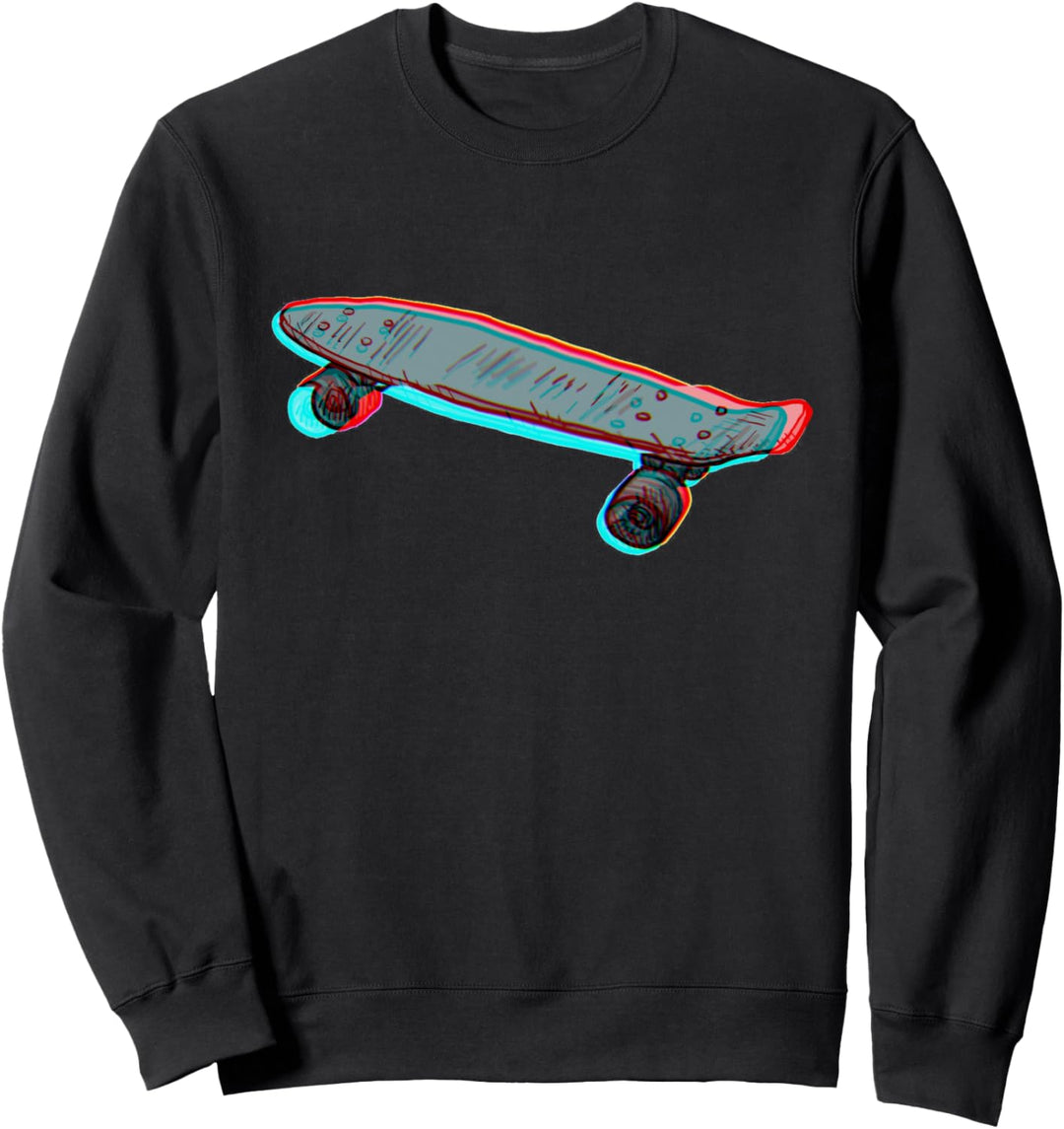 Skater Geschenk Skateboard Skateboardfahrer Sweatshirt