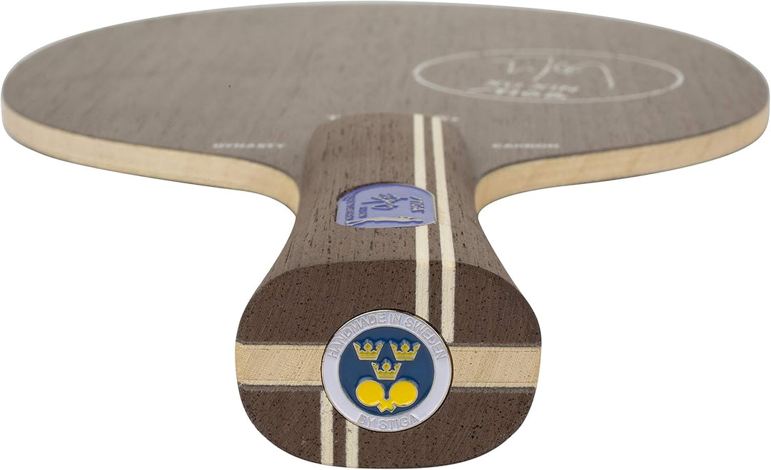 STIGA Unisex – Erwachsene Dynasty Carbon Xu Xin Edition Tishtennis Hölze Master Konkav Braun, Master