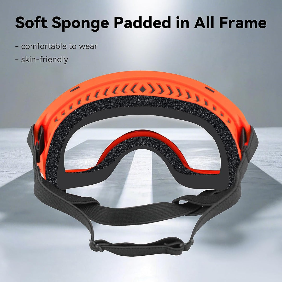Hundebrille Winddichte Hunde Sonnenbrille Hund Schutzbrille mit Verstellbare Band Geeignet für Mitte