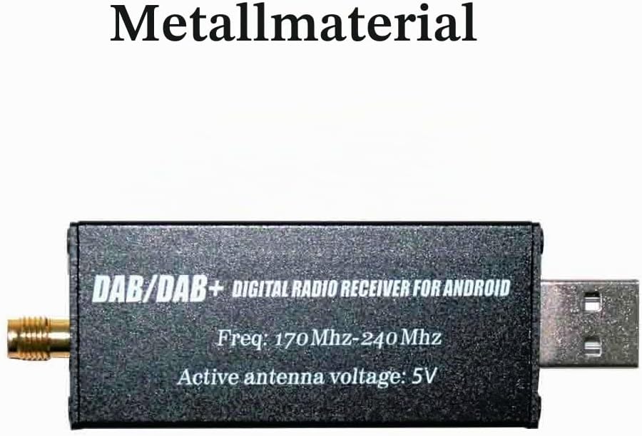 DAB/DAB+ USB Adapter, XISEDO DAB Dongle im Auto DAB Digital Radio Empfänger DAB USB 2.0 Stick mit DA