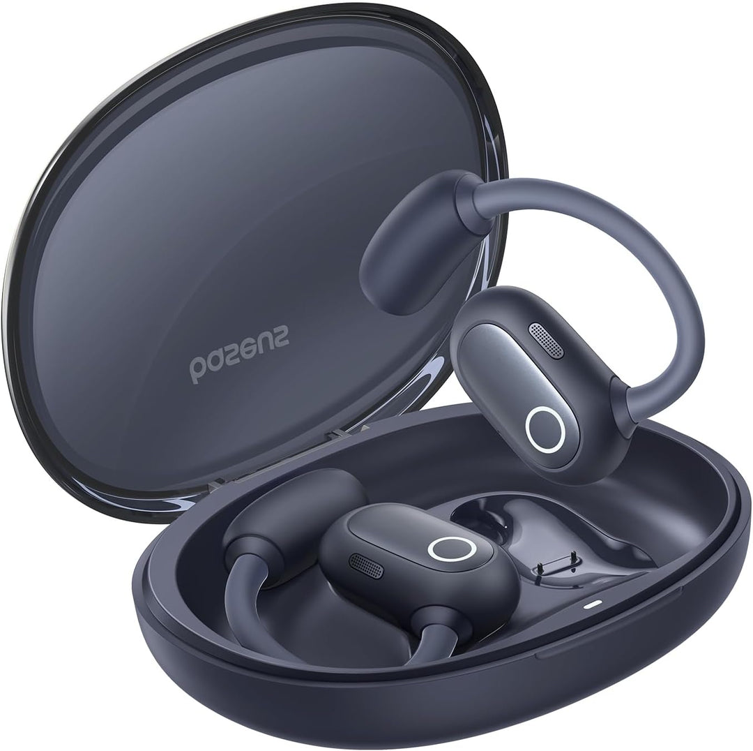 Baseus Eli Sport 1 Open-Ear TWS Auriculares Inalámbricos Abiertos Con Escuche de Carga Negros