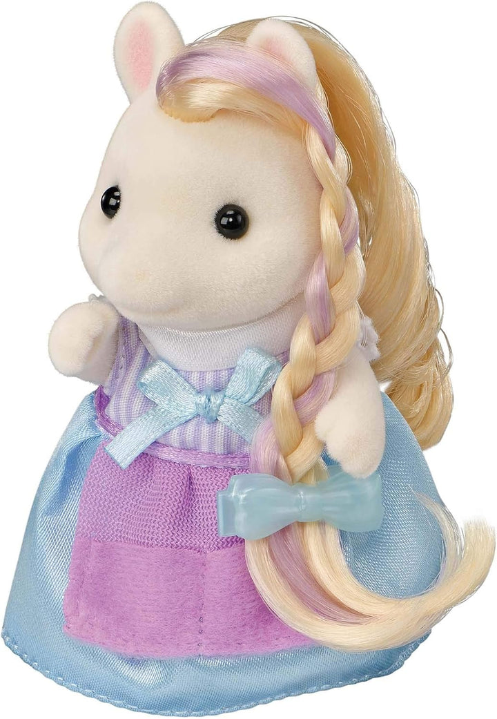 Sylvanian Families 5644 Pony Friseur Spielset mit Figur - Puppenhaus Spielset Modern, Modern