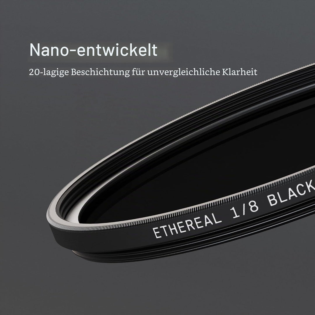 Urth 49mm Ethereal Black Mist ⅛ Diffusionsfilter (Plus+), 49mm