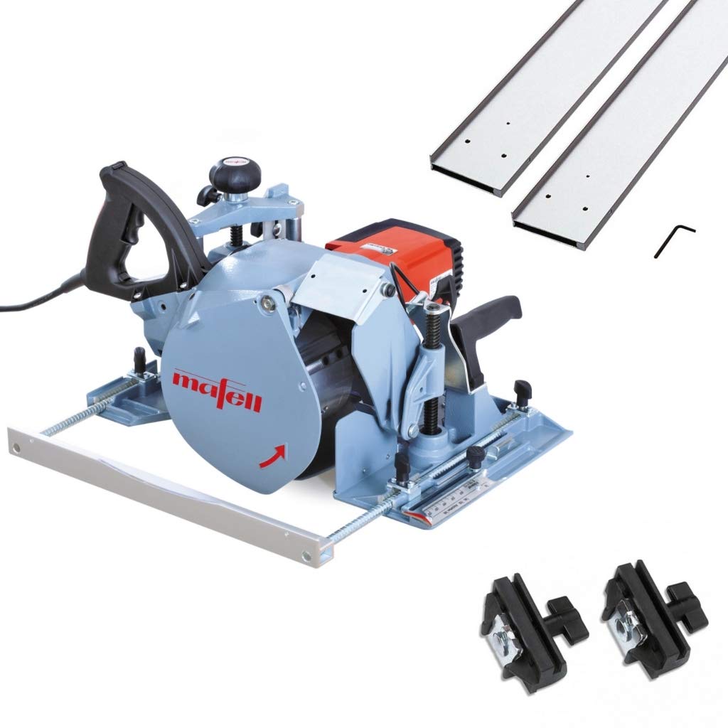 Mafell Kervenfraese ZK 115 Ec + Führungsschiene 3m, 2-teilig + Adapterpaar