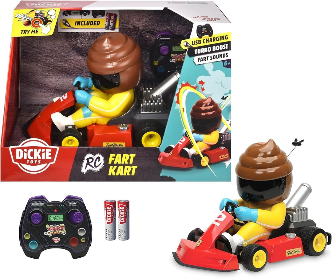 Jada 251106018 RC Fart Kart, Try Me, Mehrfarbig