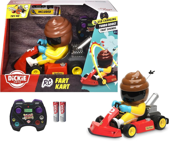 Jada 251106018 RC Fart Kart, Try Me, Mehrfarbig