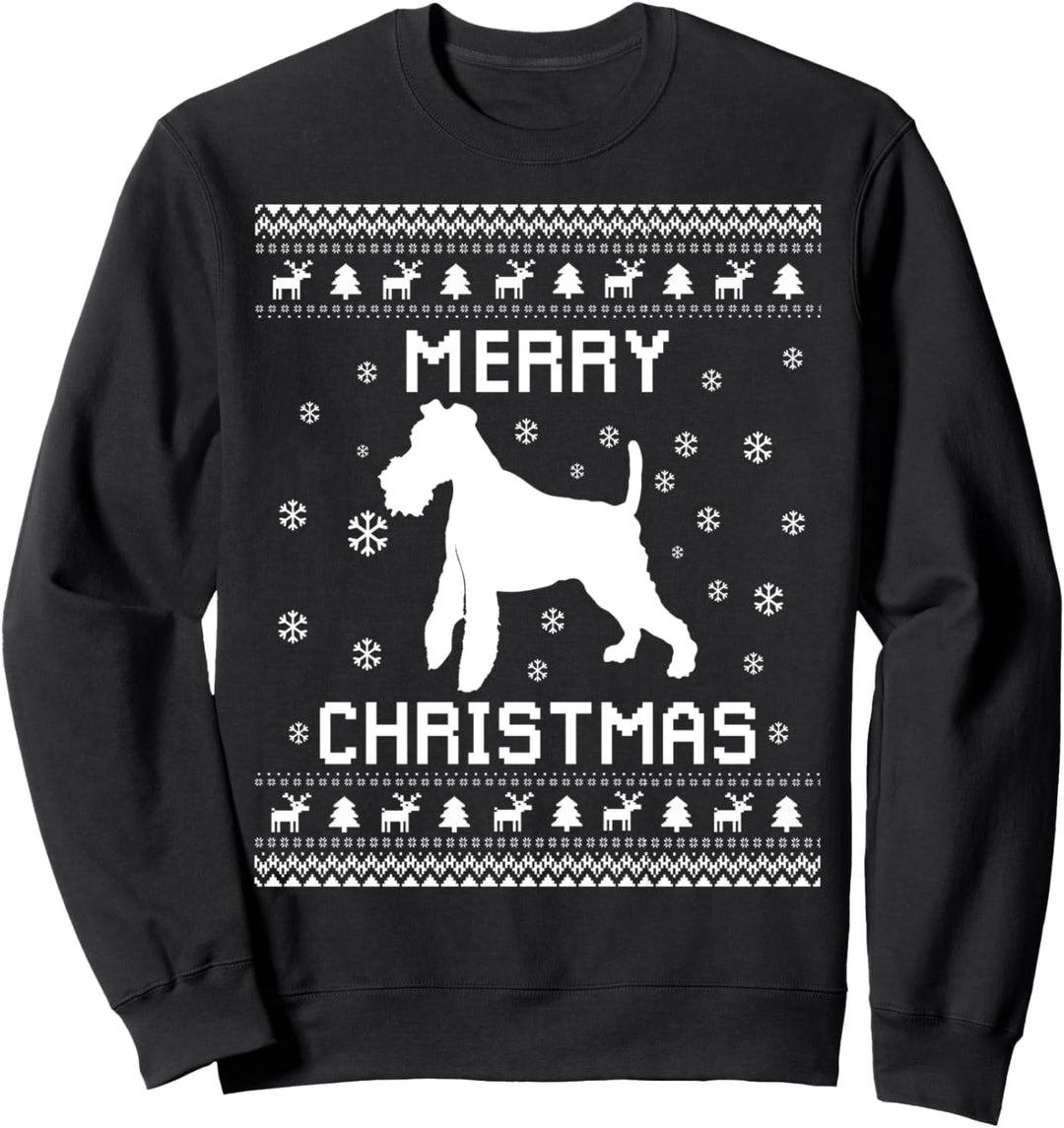 Foxterrier Hundebesitzer Hässlicher Weihnachtspullover für Sweatshirt