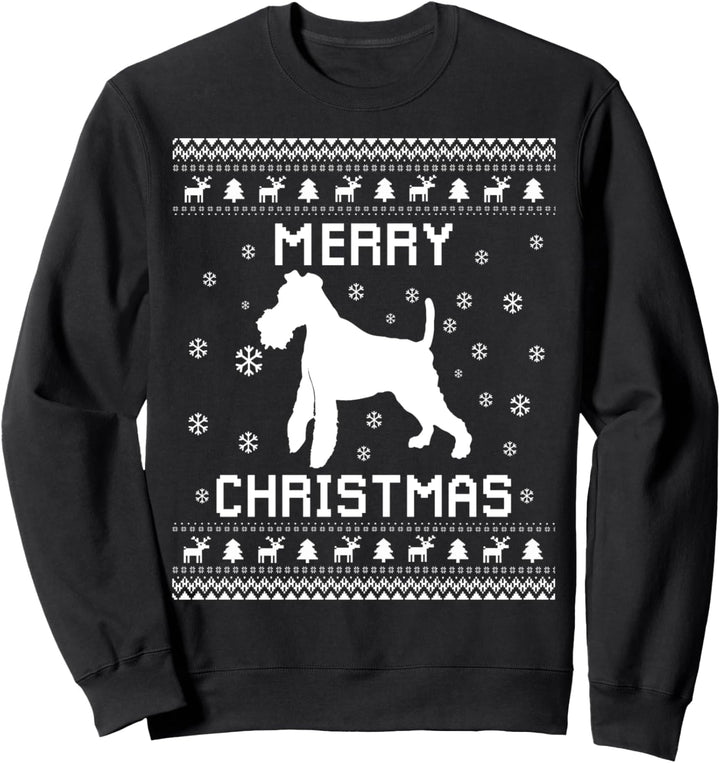 Foxterrier Hundebesitzer Hässlicher Weihnachtspullover für Sweatshirt
