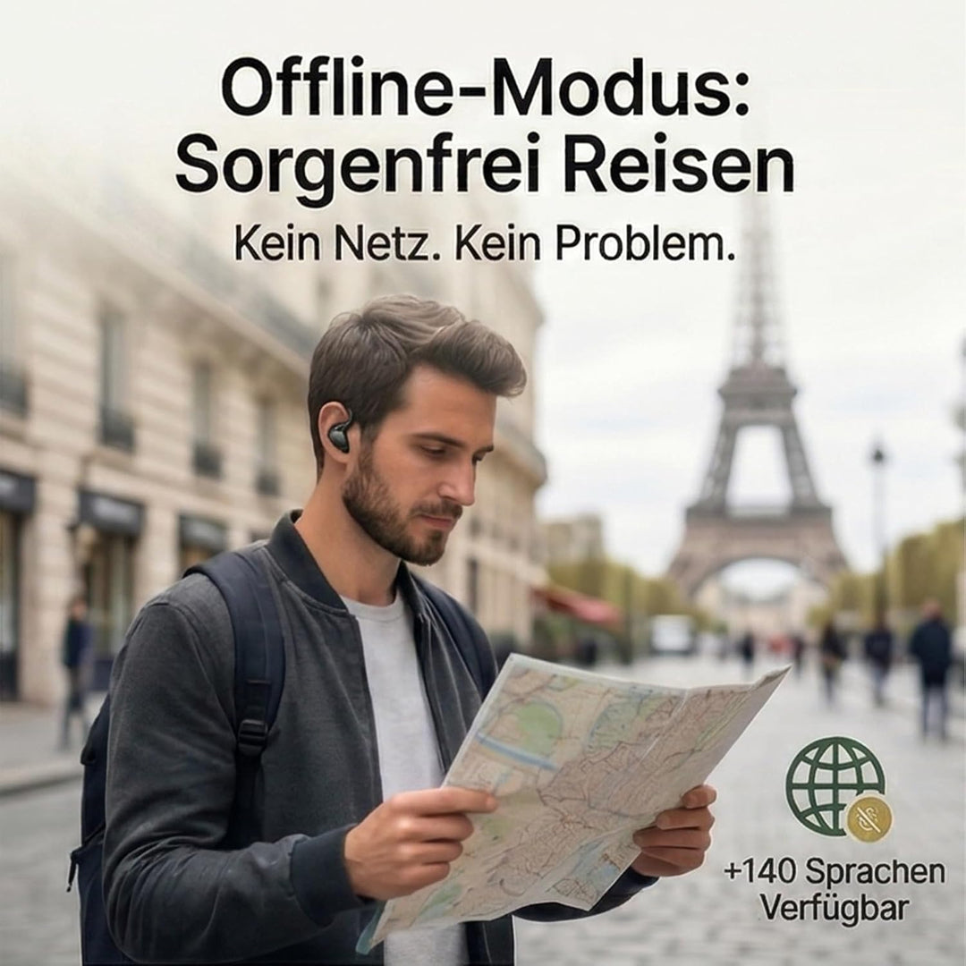 Sonabuds Übersetzer - Echtzeit - Übersetzung, Bluetooth - Konnektivität, Unterstützt 156 Sprachen, D