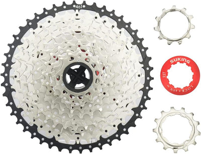 CYSKY 11 Fach Kassette 11-25T/11-28T/11-32T/11-36T/11-40T/11-42T/11-46T/11-50T Kassette Fit für Moun