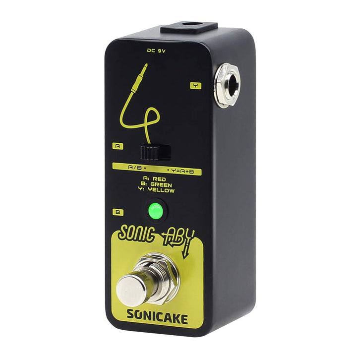 SONICAKE Sonic ABY Gitarre Effektpedal AB Box Line Selector True Byapss, ABY