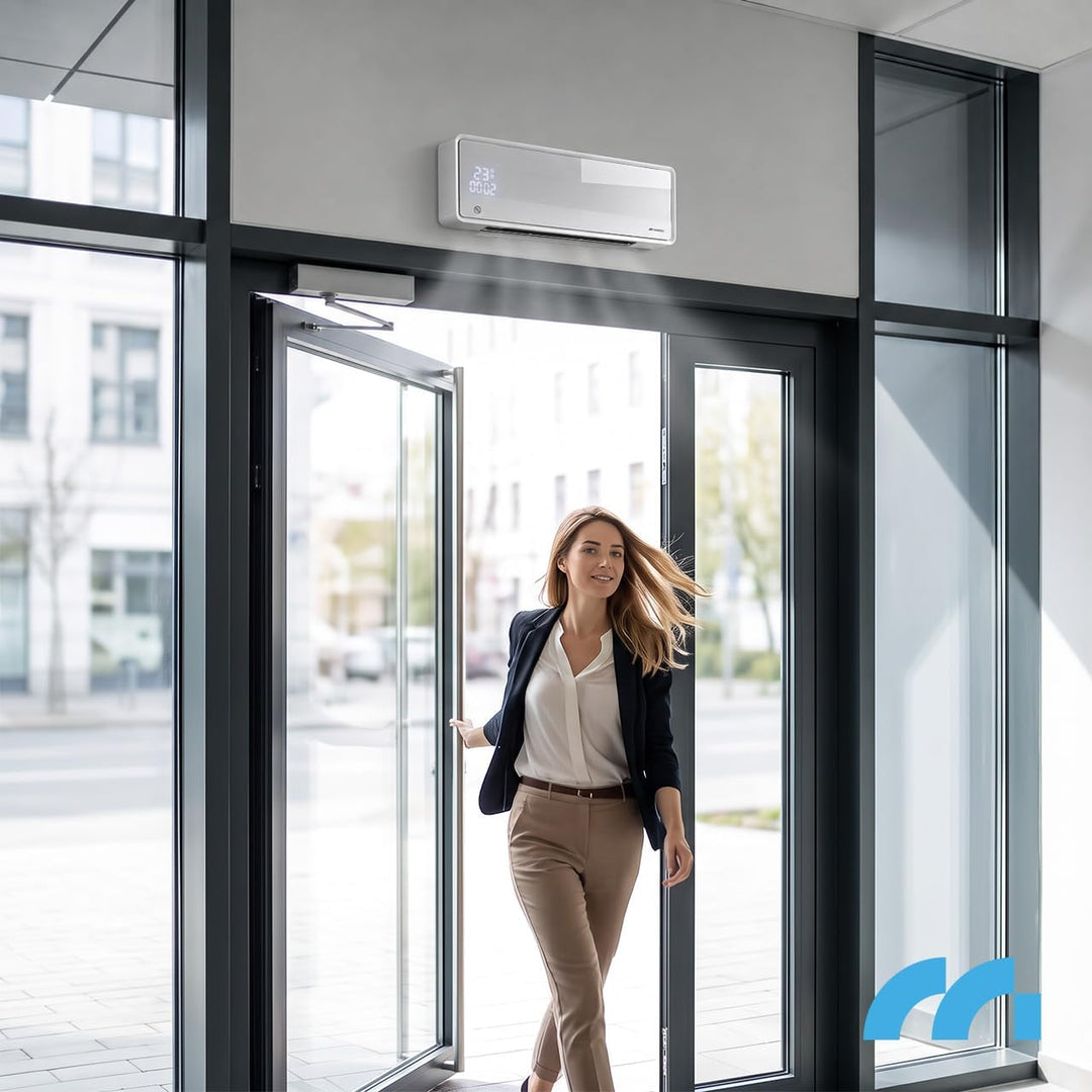 MalTec Wandheizlüfter 2000W mit WiFi PTC Heizung Timer Fernbedienung