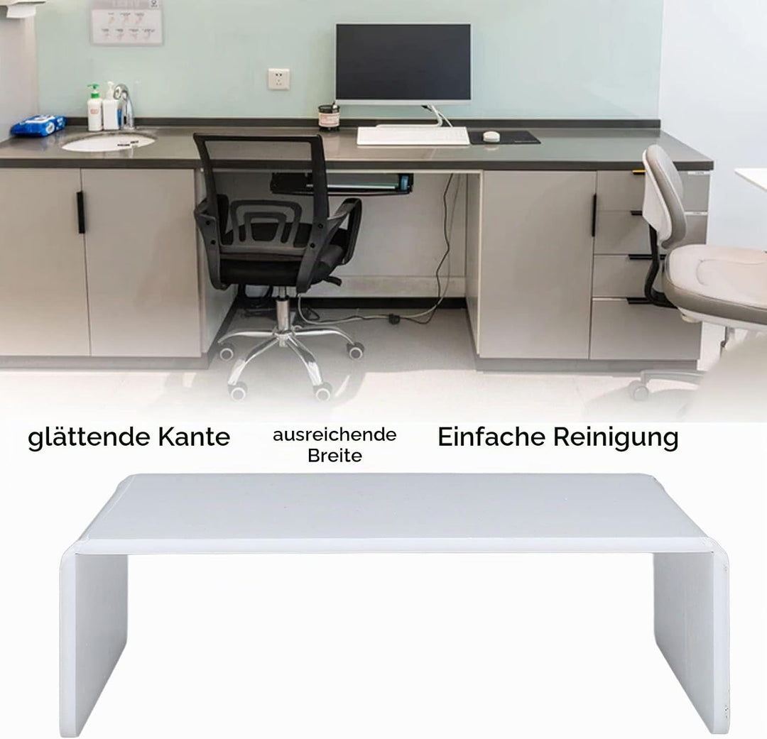 Monitorständer, Bildschirm Erhöhung, Schreibtischerhöhung Erhöhtes Regal, Ständer aus Acryl für Moni