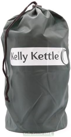 Kelly Kettle - Base Camp Wasserkocher aus aluminium - komplettes Camping & Ofen Set leichter Holzofe