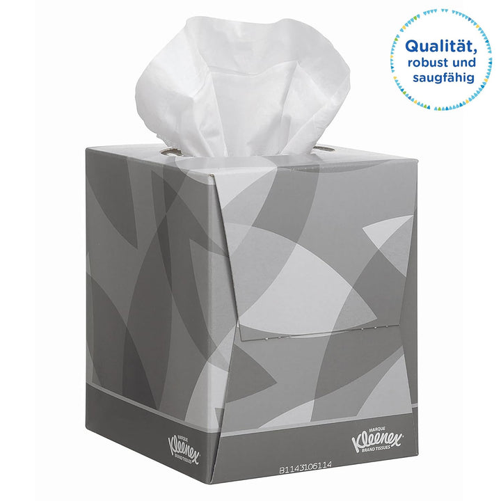 Kleenex Kosmetiktücher / Taschentücher Box 8834 - weich, robust und saugfähig - 12 x 88 (1056 Papier