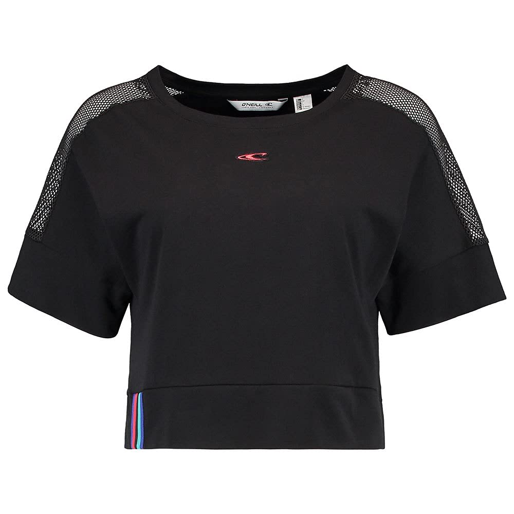 O'Neill Damen Lw Loose Cropped T-Shirt mit kurzen Ärmeln, Verdunkelung (Black Out)