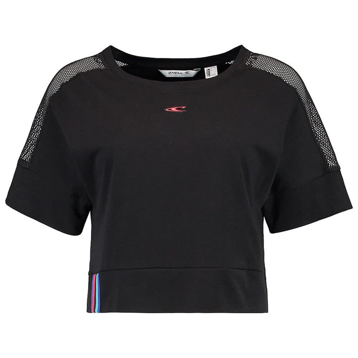 O'Neill Damen Lw Loose Cropped T-Shirt mit kurzen Ärmeln, Verdunkelung (Black Out)