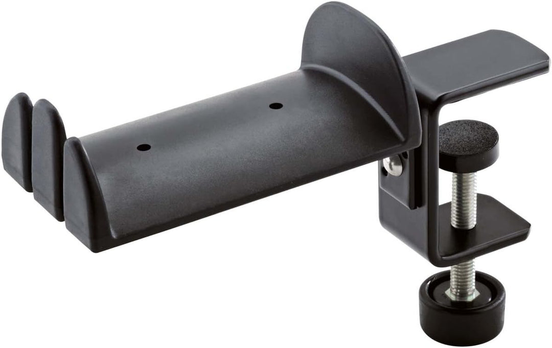 K&M 16090 Kopfhörerhalter + KEEPDRUM Kopfhörerverlängerungskabel 3m