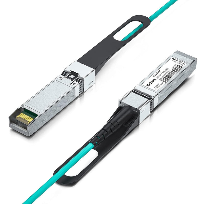 10Gtek® 10GbE SFP+ Aktives Optisches Kabel (AOC) 10-Meter(33ft), Kompatibel für Cisco SFP-10G-AOC10M