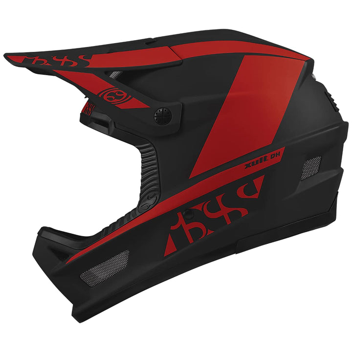 IXS Xult DH Helm schwarz S/M (53-56), 57-59cm