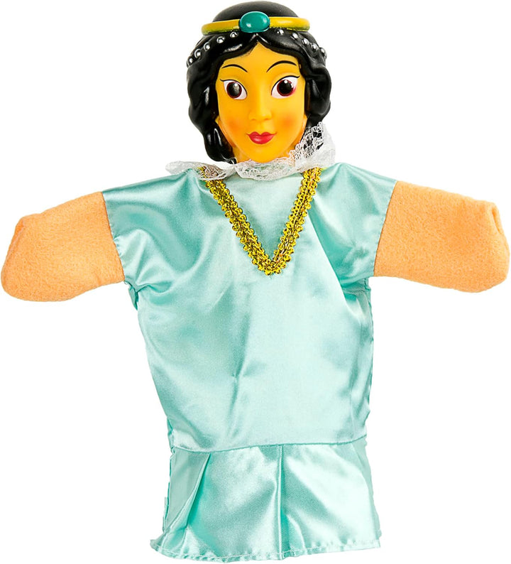 Leomark Grosse Handpuppen Set für Kinder - Alladyn - Bunte Puppen zum Spielen im Theater, Performanc