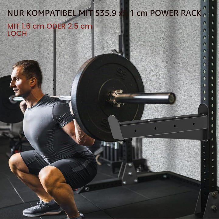 Kipika Sicherheits-Spotter-Arme für 5,1 x 5,1 cm und 7,6 x 7,6 cm Power-Racks mit 1,6 cm und 2,5 cm