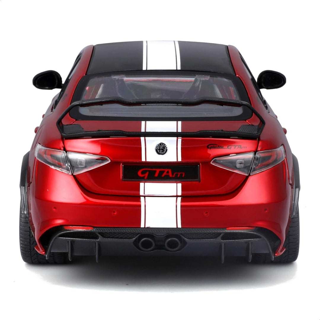 Bburago 11049R/W Miniaturauto aus der Kollektion, Alfa Red White