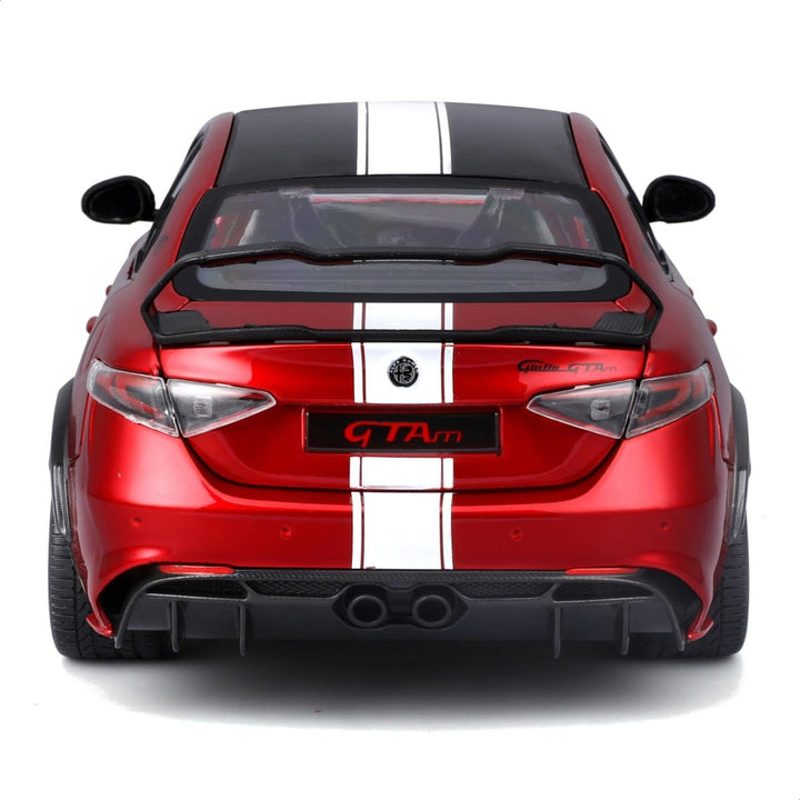 Bburago 11049R/W Miniaturauto aus der Kollektion, Alfa Red White