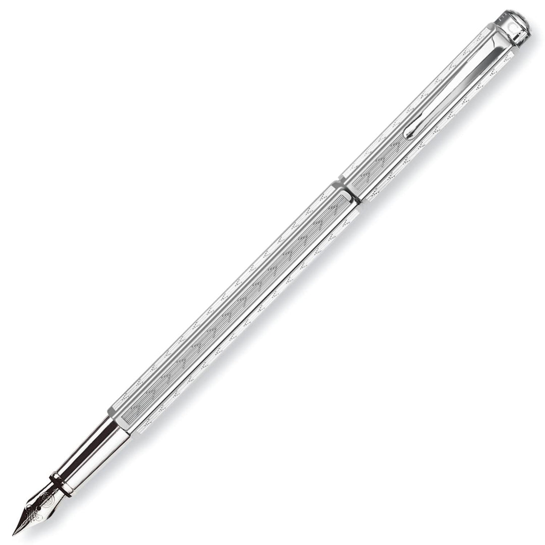 Caran d'Ache 958.286 d'ACHE - Füllfederhalter ECRIDOR CHEVRON mit Etui - Feder: M, 1 Stück (1er Pack