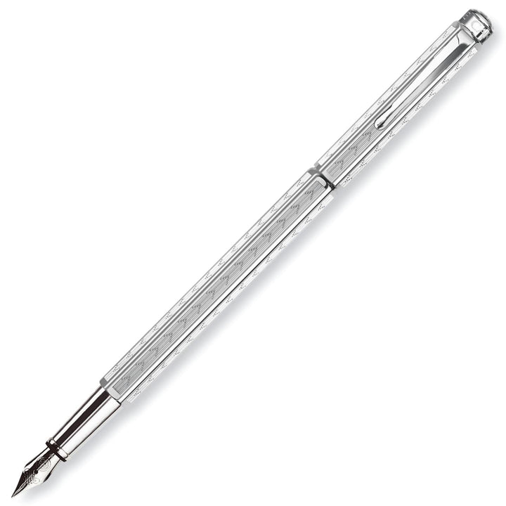 Caran d'Ache 958.286 d'ACHE - Füllfederhalter ECRIDOR CHEVRON mit Etui - Feder: M, 1 Stück (1er Pack