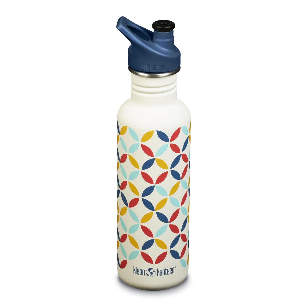 Klean Kanteen Classic Trinkflasche Retro-Punkt 800 ml 800 ml Retro-punkt, 800 ml Retro-punkt