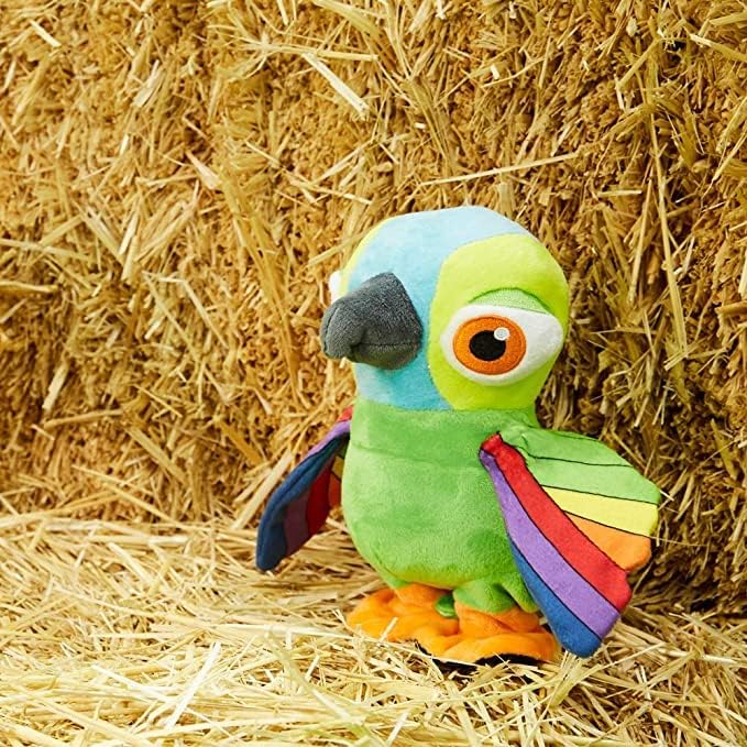 Bandai – La Farm De Zenon: Interaktives Plüschtier Lorito Pepe