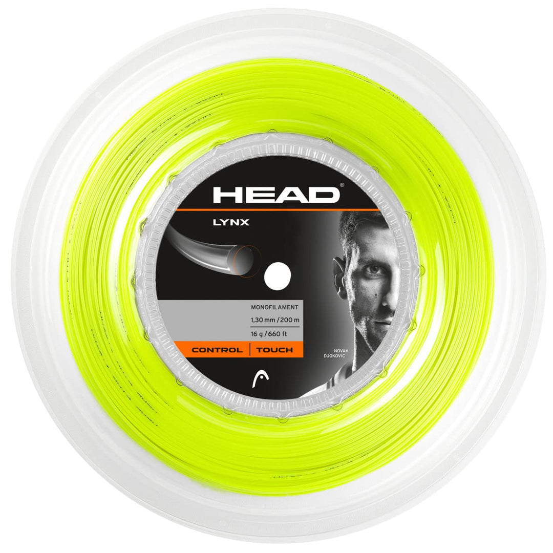 HEAD Lynx Rolle Tennis-Saite 17 yellow, 17 yellow