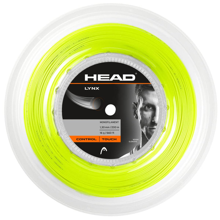 HEAD Lynx Rolle Tennis-Saite 16 yellow, 16 yellow