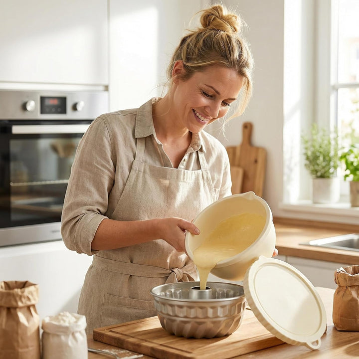 Aktualisierung Silikoneinsatz für KitchenAid 5L 600g mit Skala, Silikon-Einsätze für Küchenmaschinen