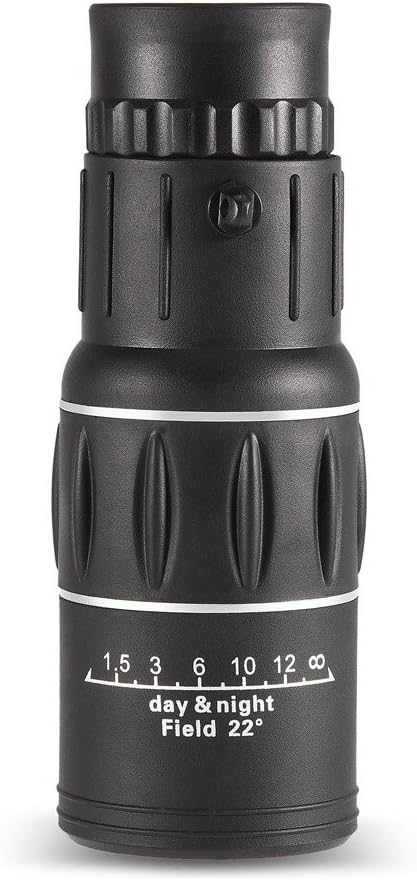 16X Monokulare, wasserdichte und Beschlagfreie HD-Kameraobjektiv-Monokulare mit Handyhalter, Hochlei