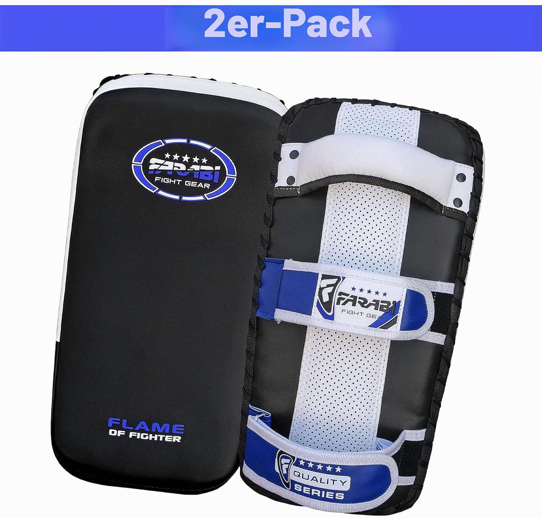 Farabi Sports schlagpolster für Coaching, Training, Kickboxen Curved Kick Pads, schlagpolster Kampfs