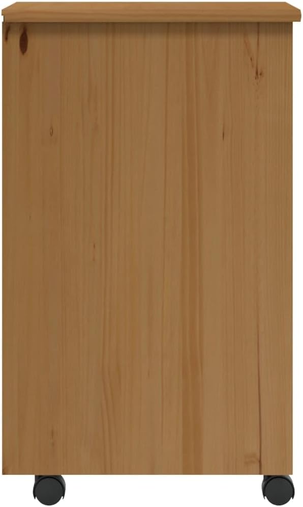 Gecheer Rollschrank mit 6 Schubladen, Kommode, Schubladenschrank, Schreibtischschrank, Aktenschrank,