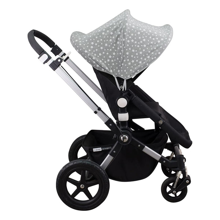 JYOKO KIDS Sonnenverdeck Kompatibel mit Bugaboo Cameleon (PINK SPARKLES), PINK SPARKLES