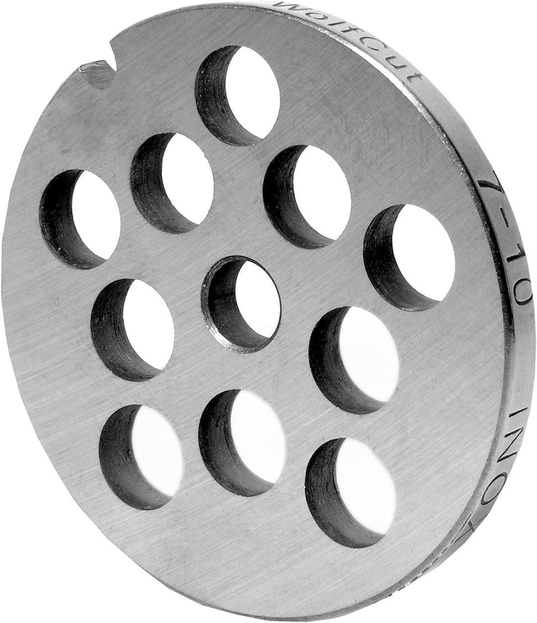Wolfcut Lochscheibensatz kompatibel mit alle Fleischwolf Grössen 7/3,5mm + 4,5mm + 10mm Bohrung - fü
