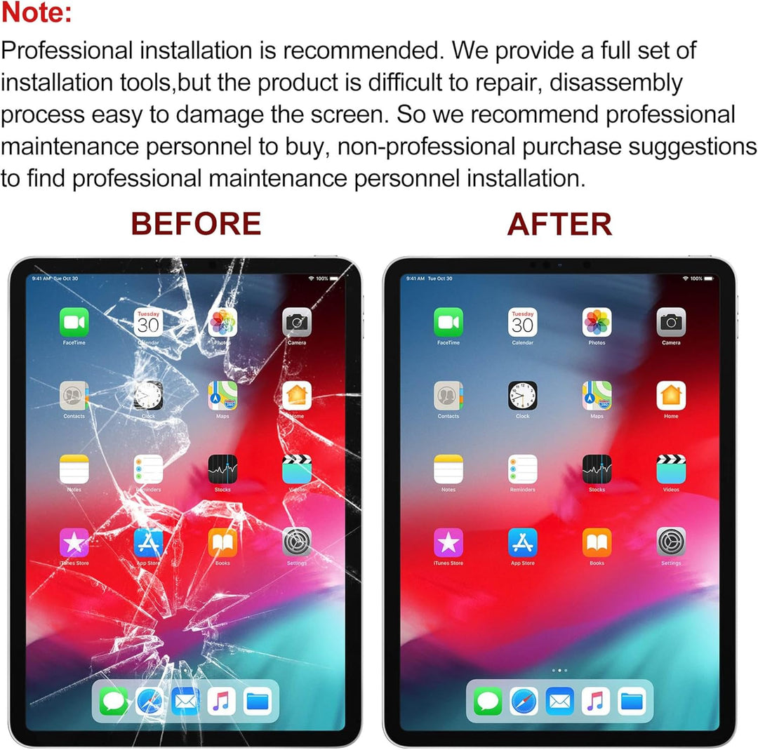 Neue Touchscreen Glas Digitizer Ersatz für iPad Pro 11 2018/2020 A1934 A1980 A2013 A2068 A2230 Touch