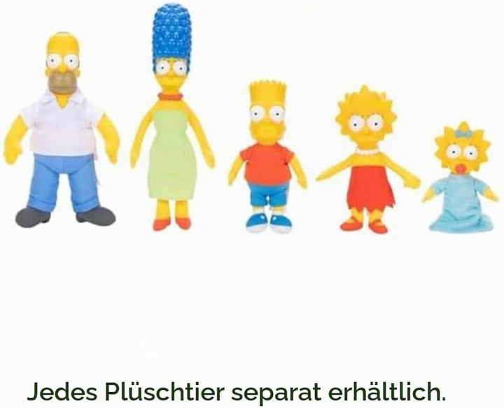 Die Simpsons Marge Plüsch 30 cm, offiziell lizenziert, weiche Plüsch Marge mit geformtem Kopf, sehr