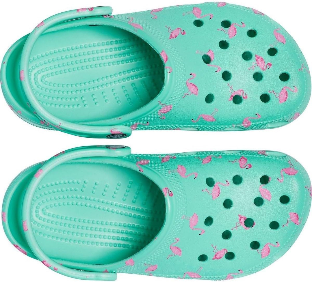 Crocs Unisex Classic Vacay Vibes Clog 37/38 EU Flamingo, 37/38 EU Flamingo